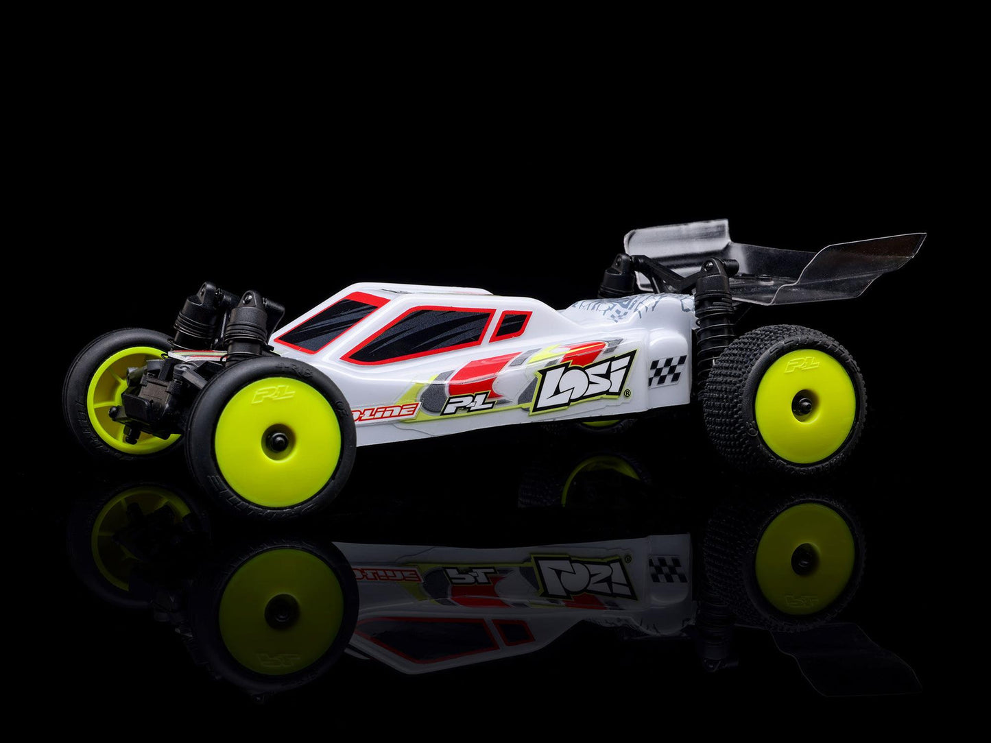 LOSI 1/24 Micro-B 2WD Buggy RTR White  LOS00007T1