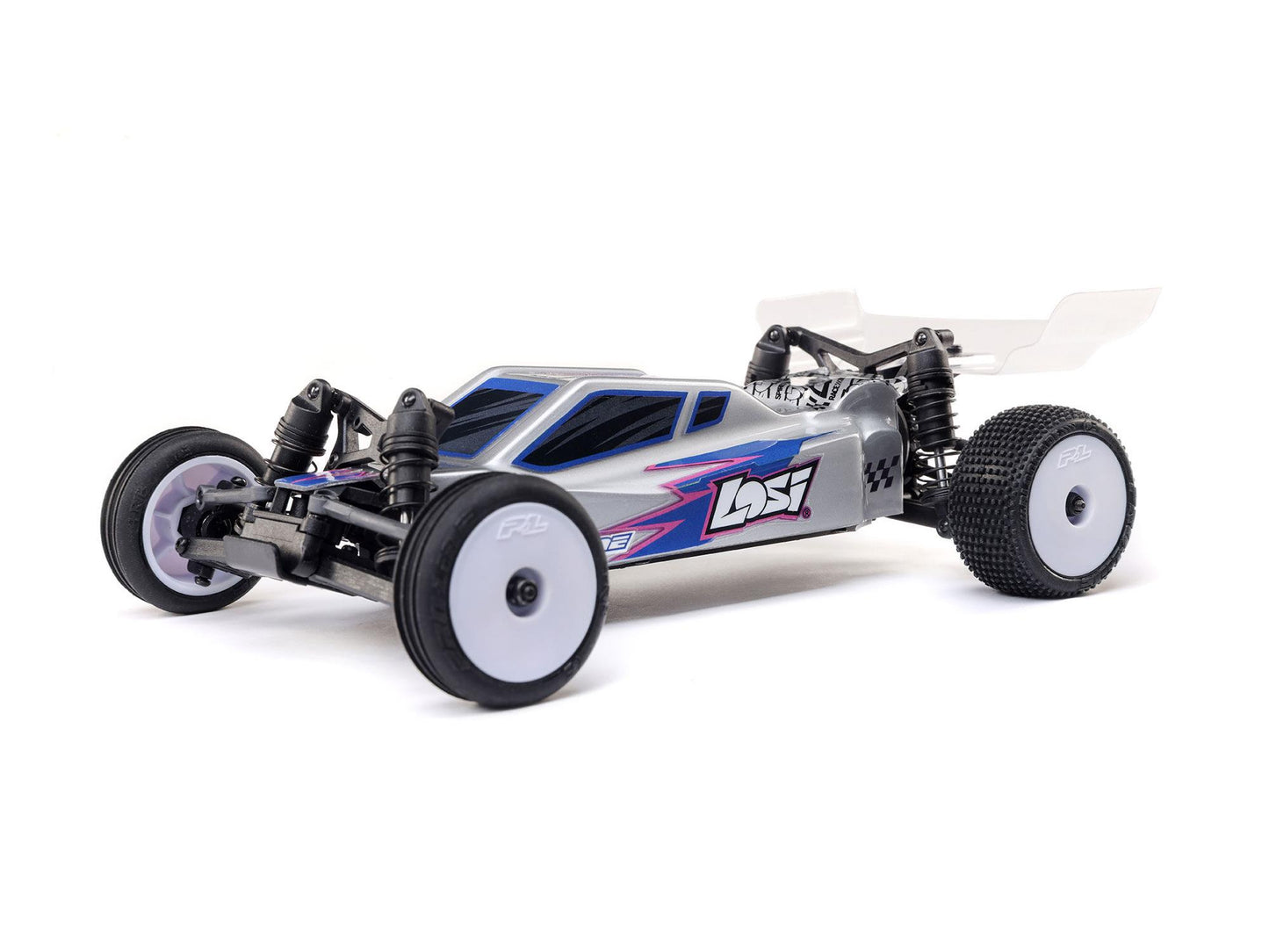 LOSI 1/24 Micro-B 2WD Buggy RTR SILVER  LOS00007T2