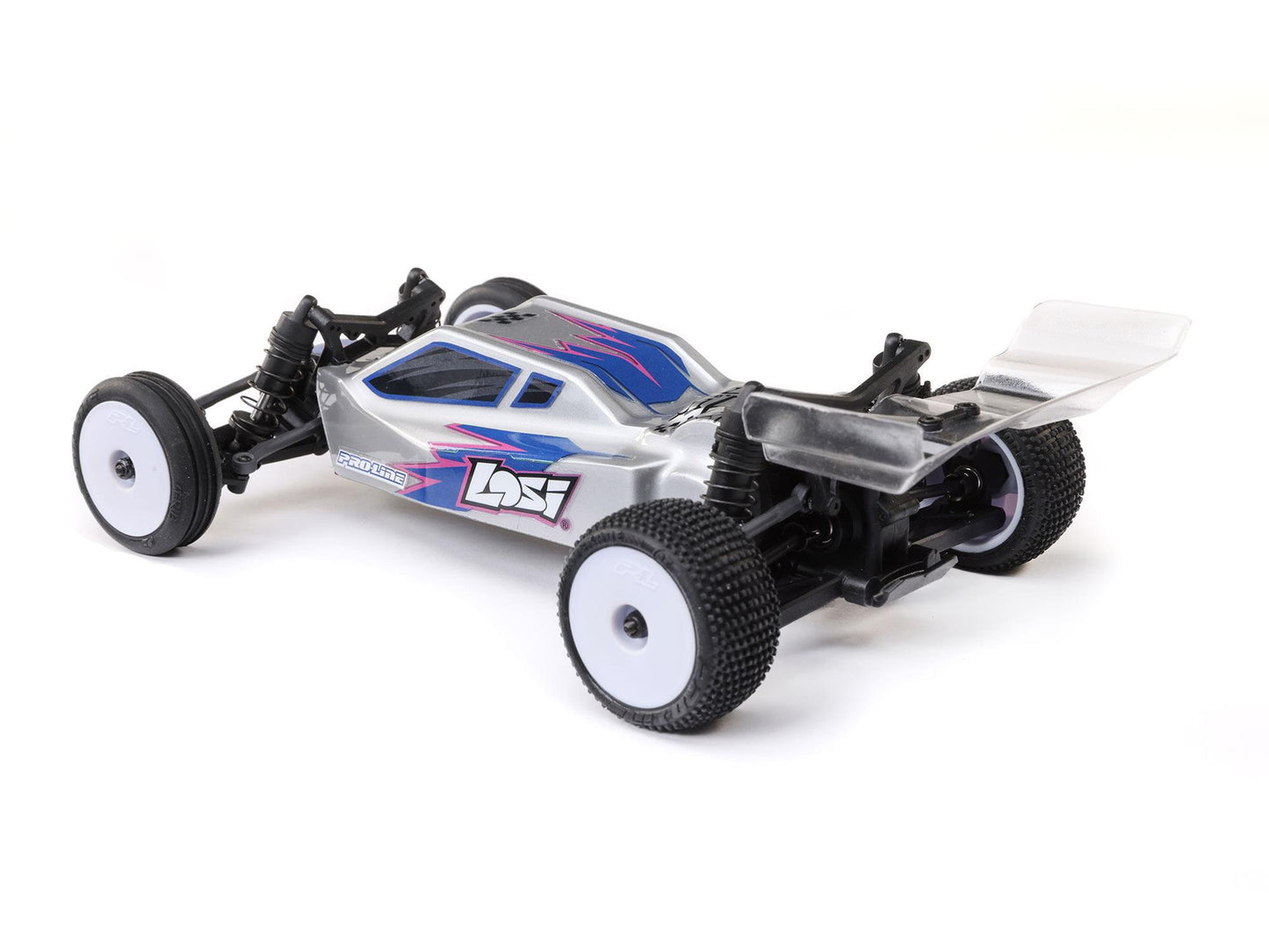 LOSI 1/24 Micro-B 2WD Buggy RTR SILVER  LOS00007T2