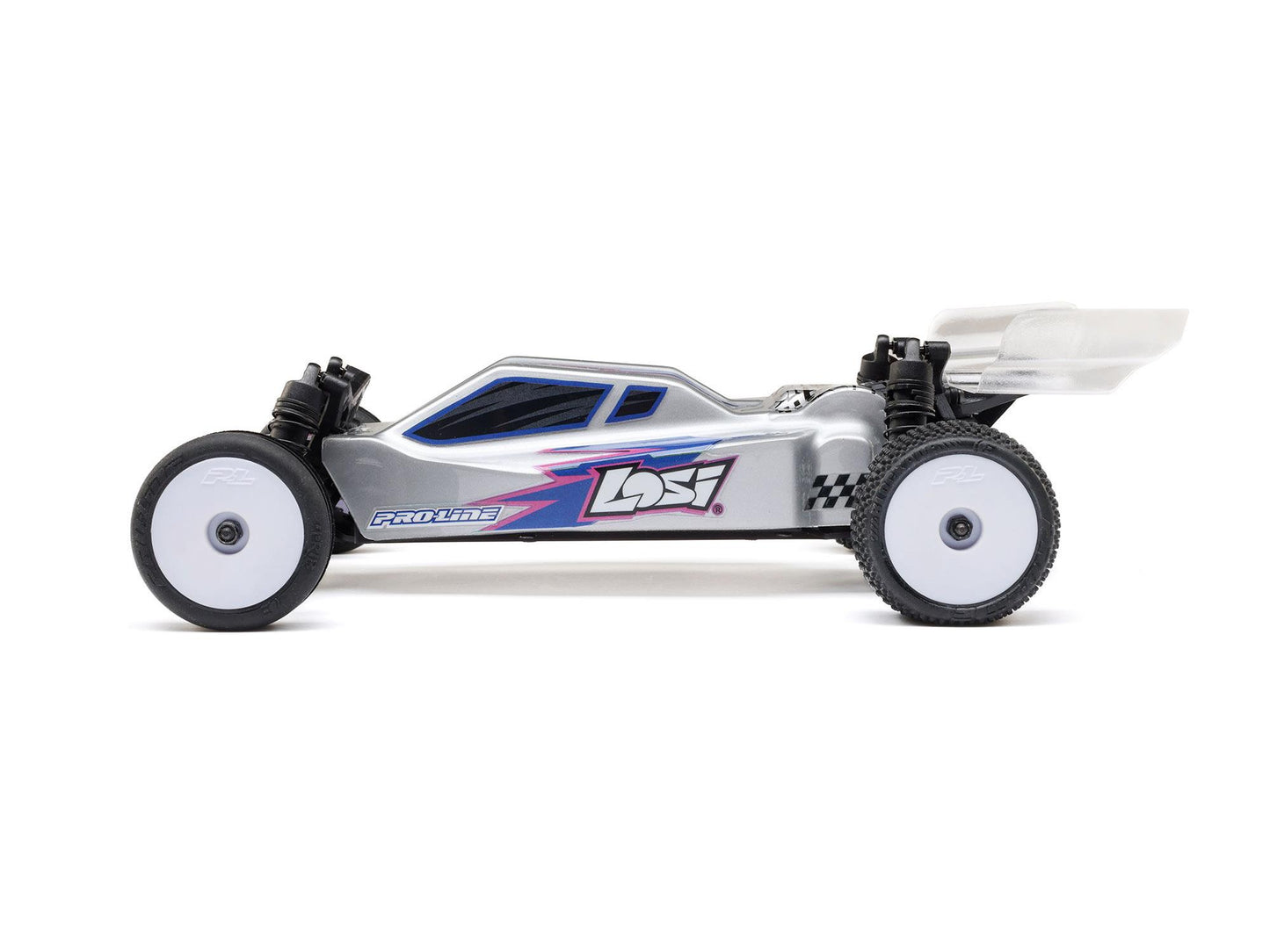 LOSI 1/24 Micro-B 2WD Buggy RTR SILVER  LOS00007T2