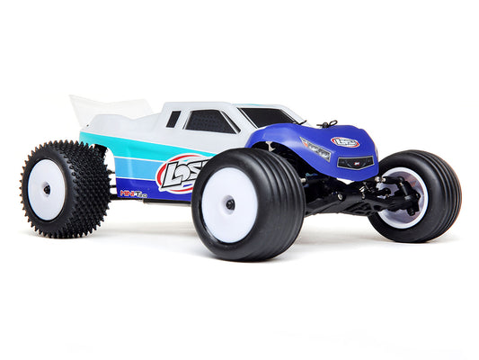 LOSI Mini-T 2.0 2WD Stadium Truck Brushless RTR, Blue  LOS01019T2 (supplier stock - available to order)