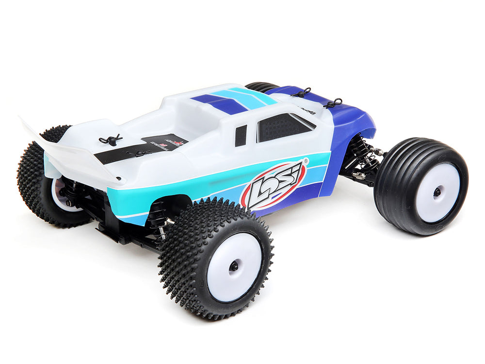 LOSI Mini-T 2.0 2WD Stadium Truck Brushless RTR, Blue  LOS01019T2 (supplier stock - available to order)