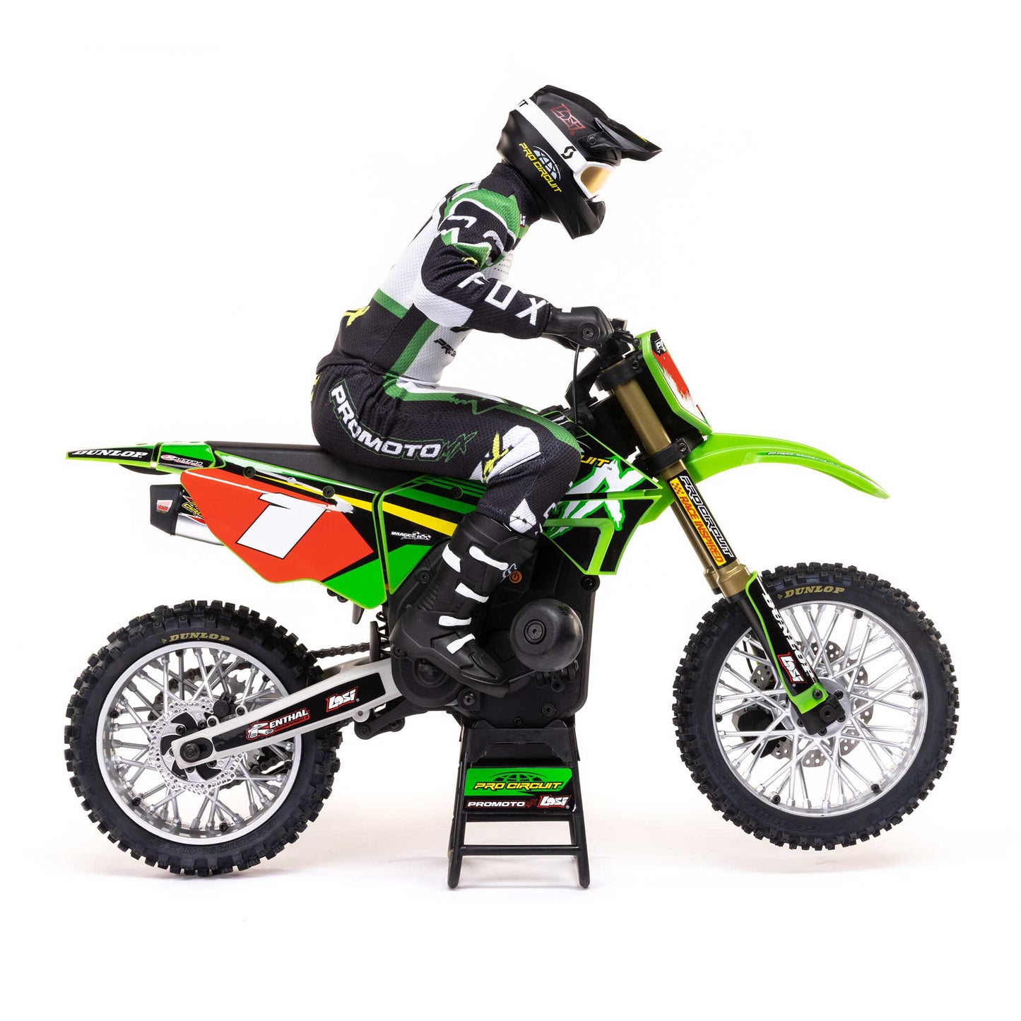 Losi 1/4 Promoto-MX Motorcycle RTR with Battery and Charger Pro  LOS06002 (shadow stock)