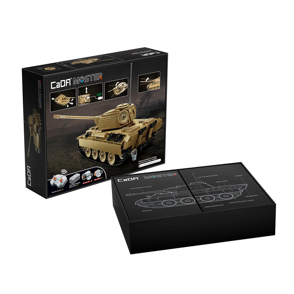 CaDA Panther Tank - 907pcs  C61073W