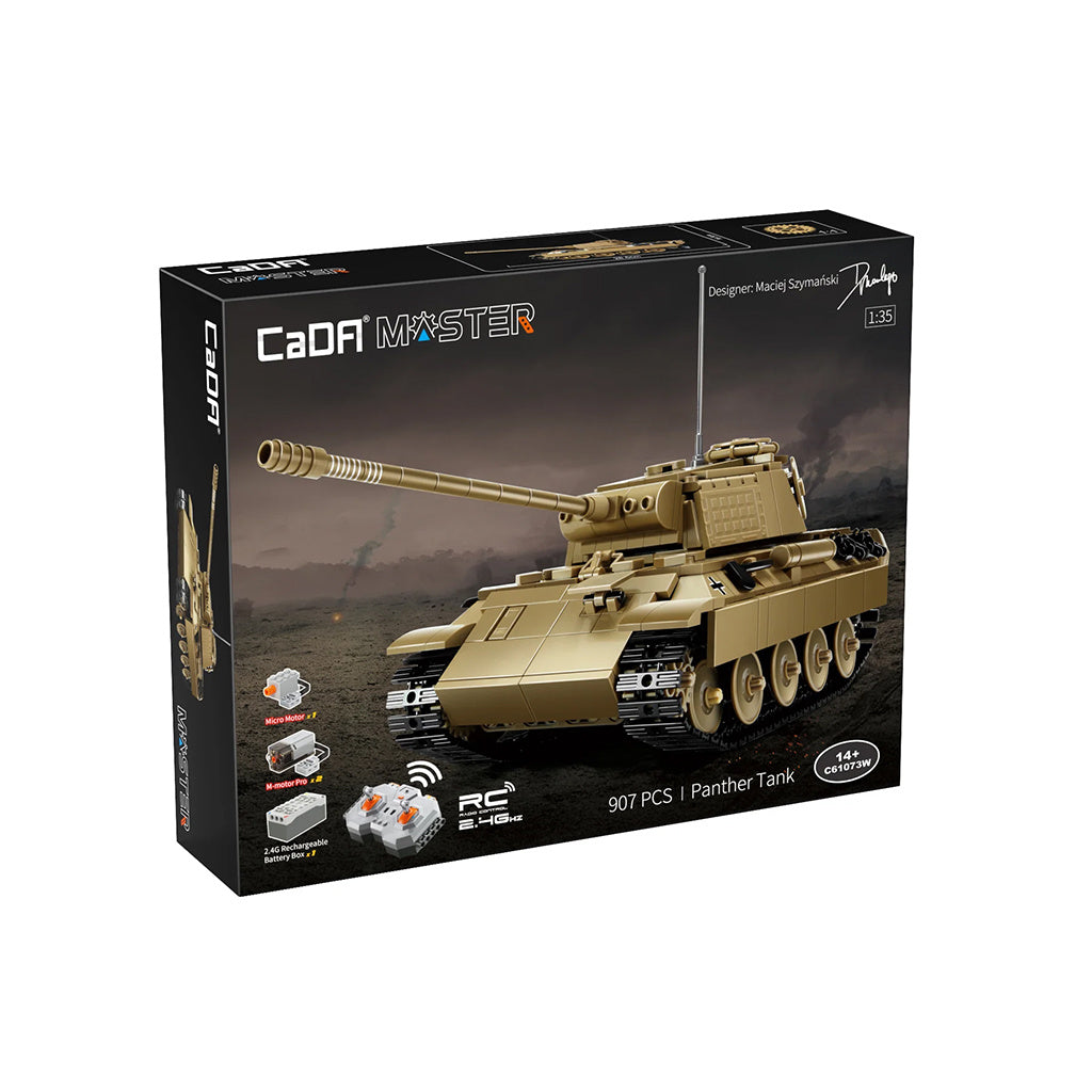 CaDA Panther Tank - 907pcs  C61073W