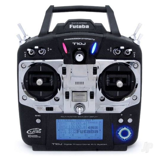 FUTABA 10J 10-channel Air Radio with R3008SB Rx Mode 2  FUT05003086-3  (SHADOW STOCK)
