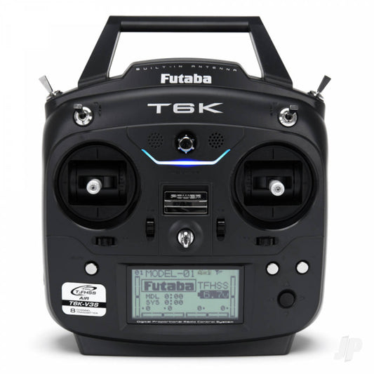 FUTABA 6K 8-kanaals radio met R3008SB Rx Mode 2 FUT05003171-3 (SHADOW STOCK)