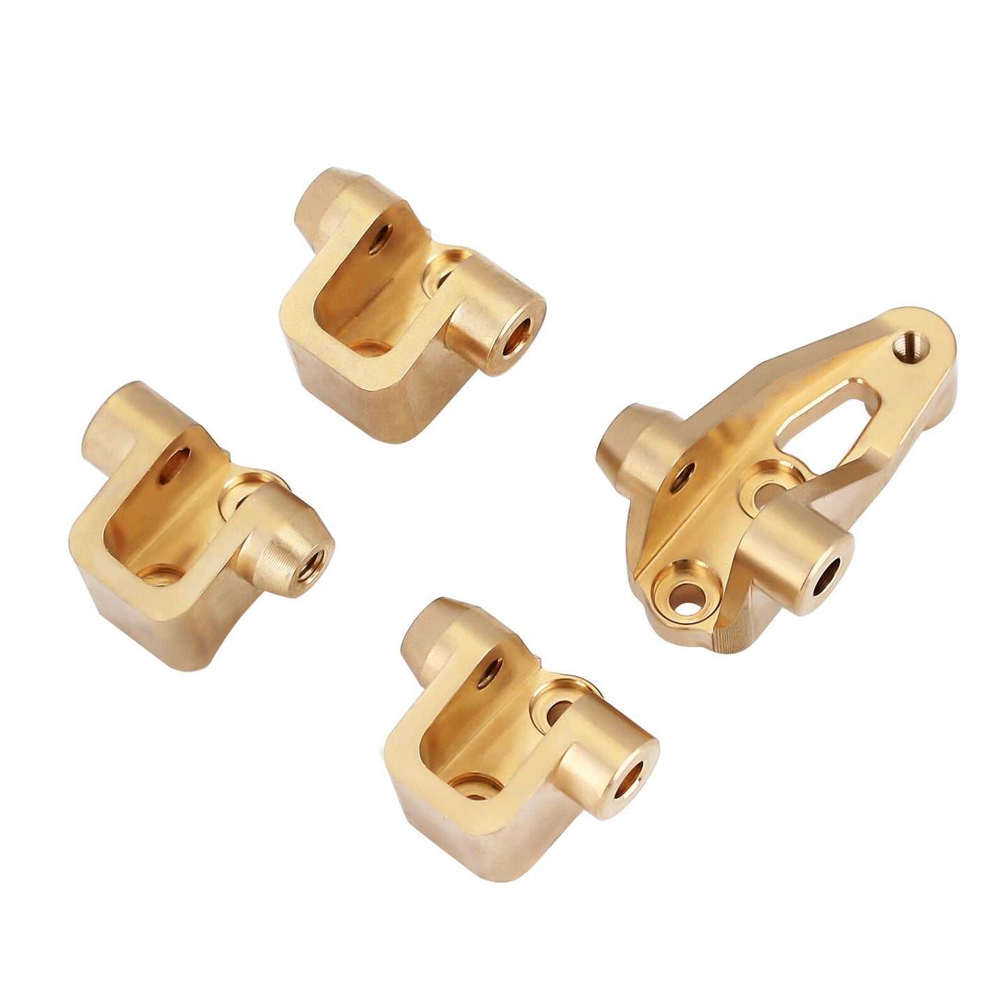 INJORA Aluminum Brass Axle Mount Set Suspension Links Stand for 1/10 RC Crawler Car TRX-4 TRX-6 8227 Upgrade Parts