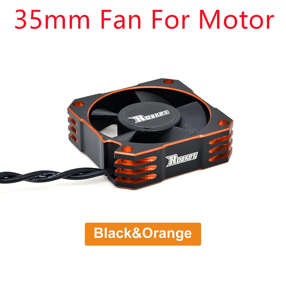 SURPASS HOBBY Metal Motor Cooling Fan 28000RPM Heat Dissipation Cooling Fan for 540 Brushless Motor Small Size Spare Parts