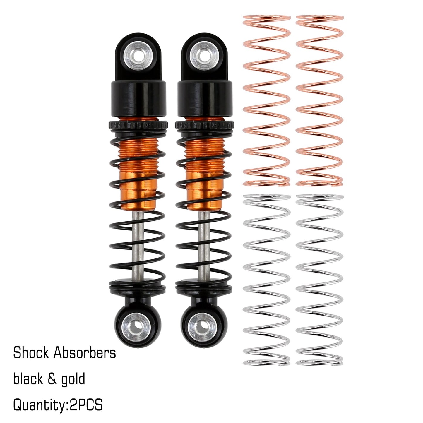 INJORA 32mm Aluminum Threaded Mini Shock Absorber for 1/24 RC Crawler Car Axial SCX24 90081