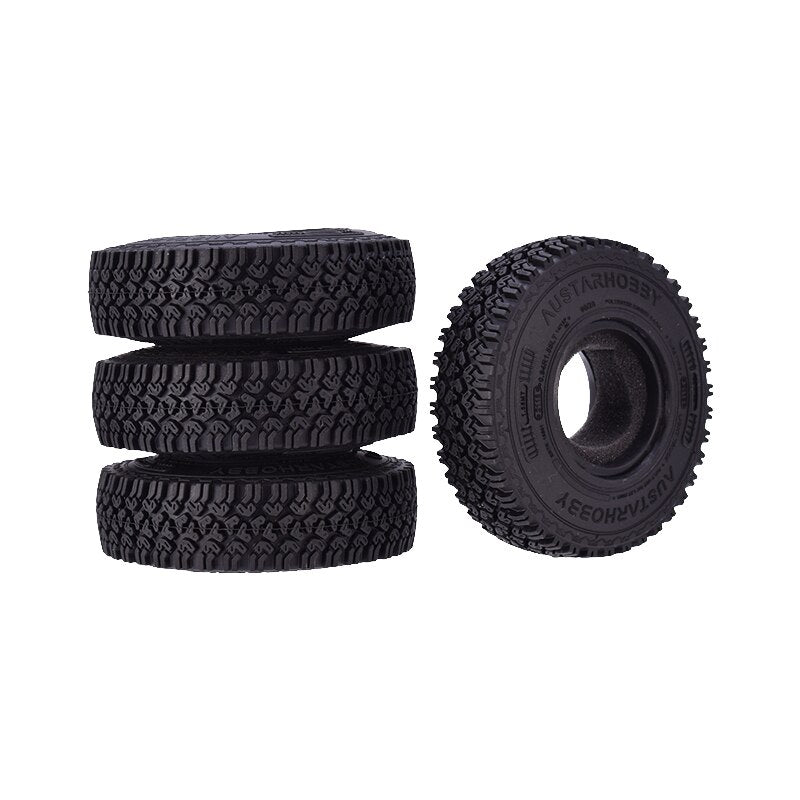 1.55Inch Rubber hot Wheels 90mm Tyre for RC Crawler Car traxxas MST JIMNY Axial D90 TF2 Tamiya CC01 LC70 spare parts for car