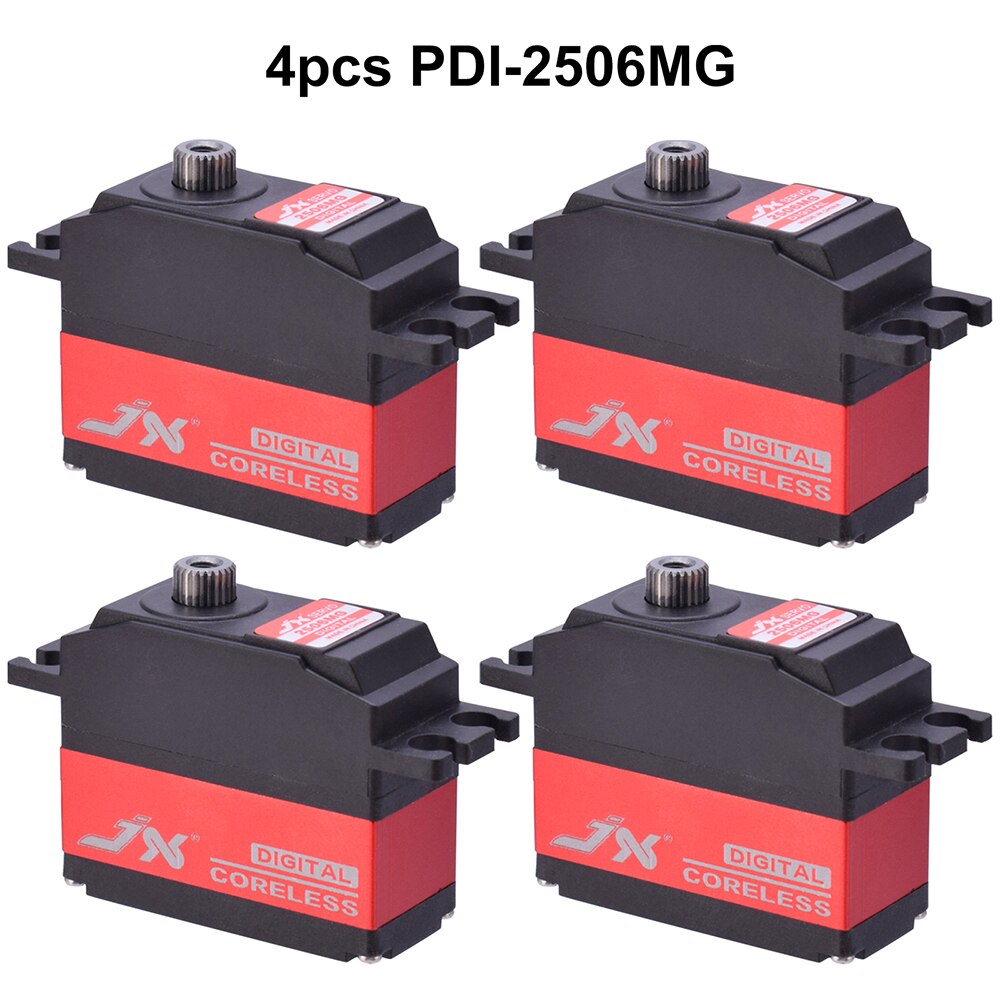 JX PDI-2506MG 6.6KG Metal Gear Digitale Coreless Servo Voor 450 500 RC Helicopter Voor RC helikopters en afstandsbediening auto's