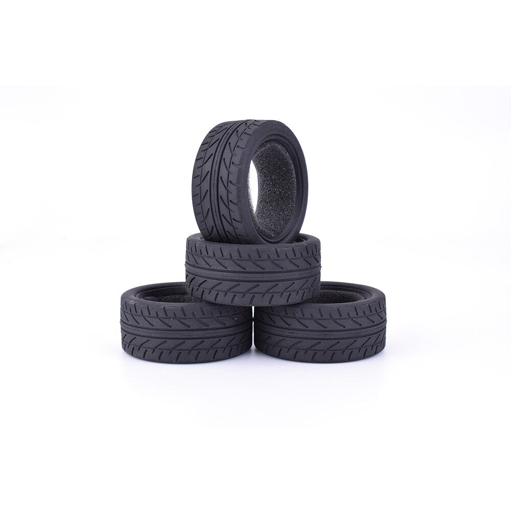 4Pcs AUSTAR 26mm Speed Drift Rubber Tires For RC 1/10 TAMIYA HPI HSP Kyosho 94123/94122/94103 RC On-Road Racing Car Tires parts