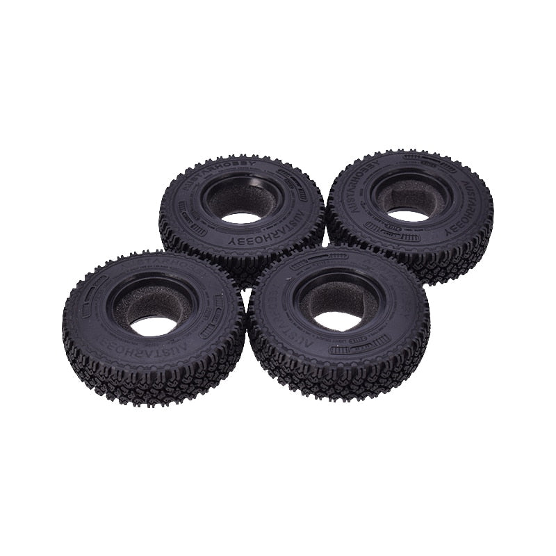 1.55Inch Rubber hot Wheels 90mm Tyre for RC Crawler Car traxxas MST JIMNY Axial D90 TF2 Tamiya CC01 LC70 spare parts for car