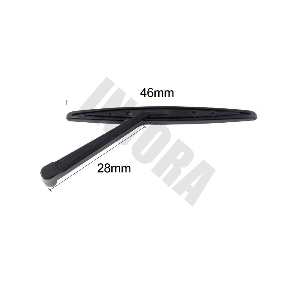 INJORA 2Pcs Black Plastic Wiper for 1/10 RC Crawler Car TRX4 TRX-4 Upgrade
