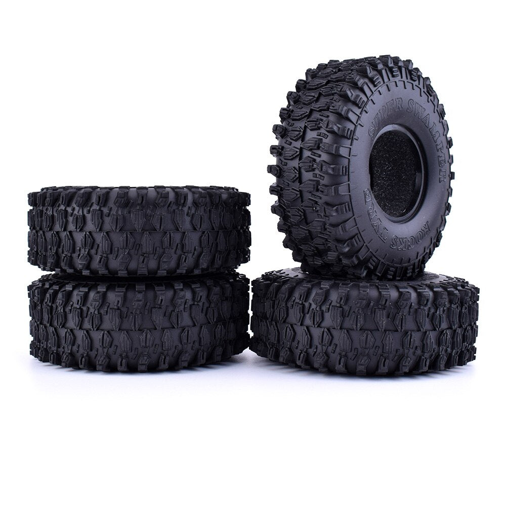 4 Stuks 1.9 Inch Crawler Banden//Wiel 120mm voor 1:10 RC Rock Crawler Axiale SCX10 Redcat 90046 AXI03007 D90 D110 TF2 Traxxas TRX-4