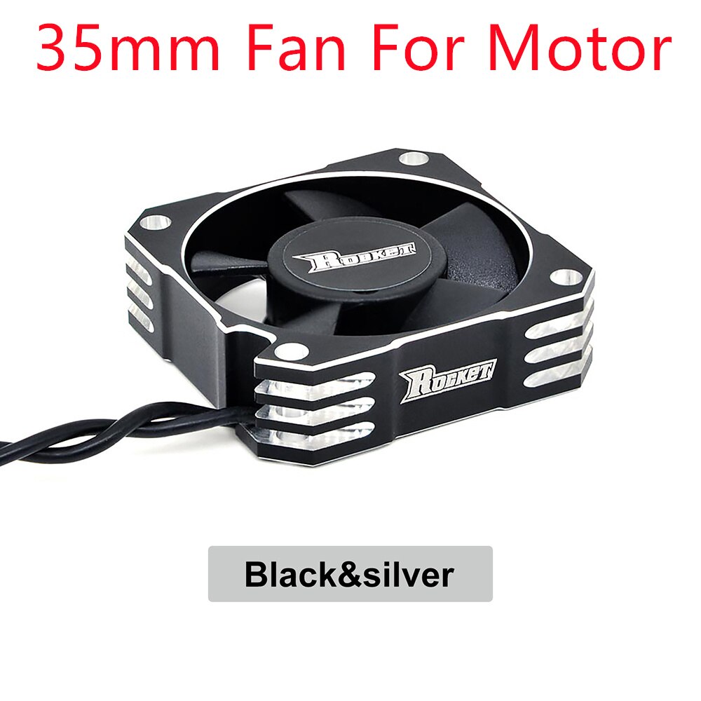 SURPASS HOBBY Metal Motor Cooling Fan 28000RPM Heat Dissipation Cooling Fan for 540 Brushless Motor Small Size Spare Parts