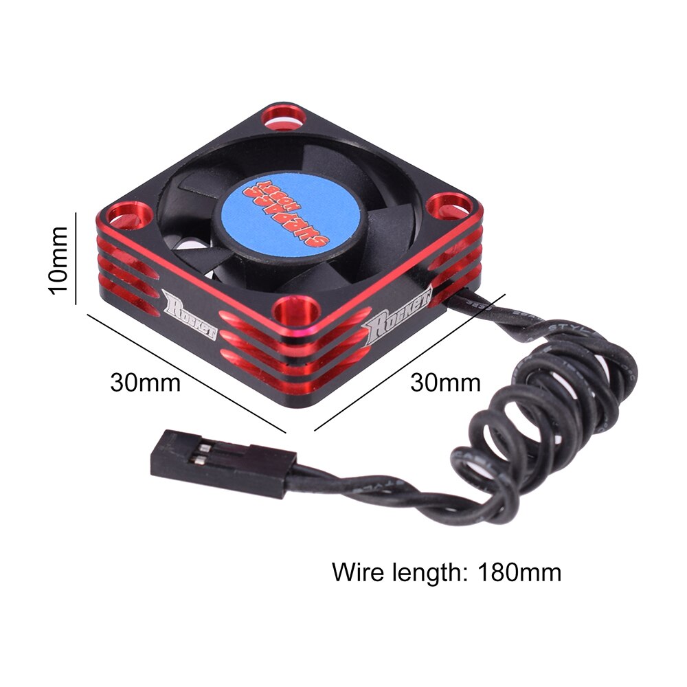 SURPASS HOBBY Metal Motor Cooling Fan 28000RPM Heat Dissipation Cooling Fan for 540 Brushless Motor Small Size Spare Parts