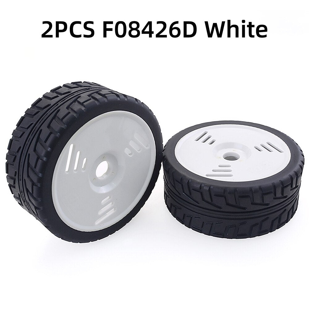 ZD Racing 100mm Rubber Tyres Wheels 17mm Hex for Redcat HSP HPI Kyosho Hobao Team Losi Carson 1/8 Buggy On-road RC Car