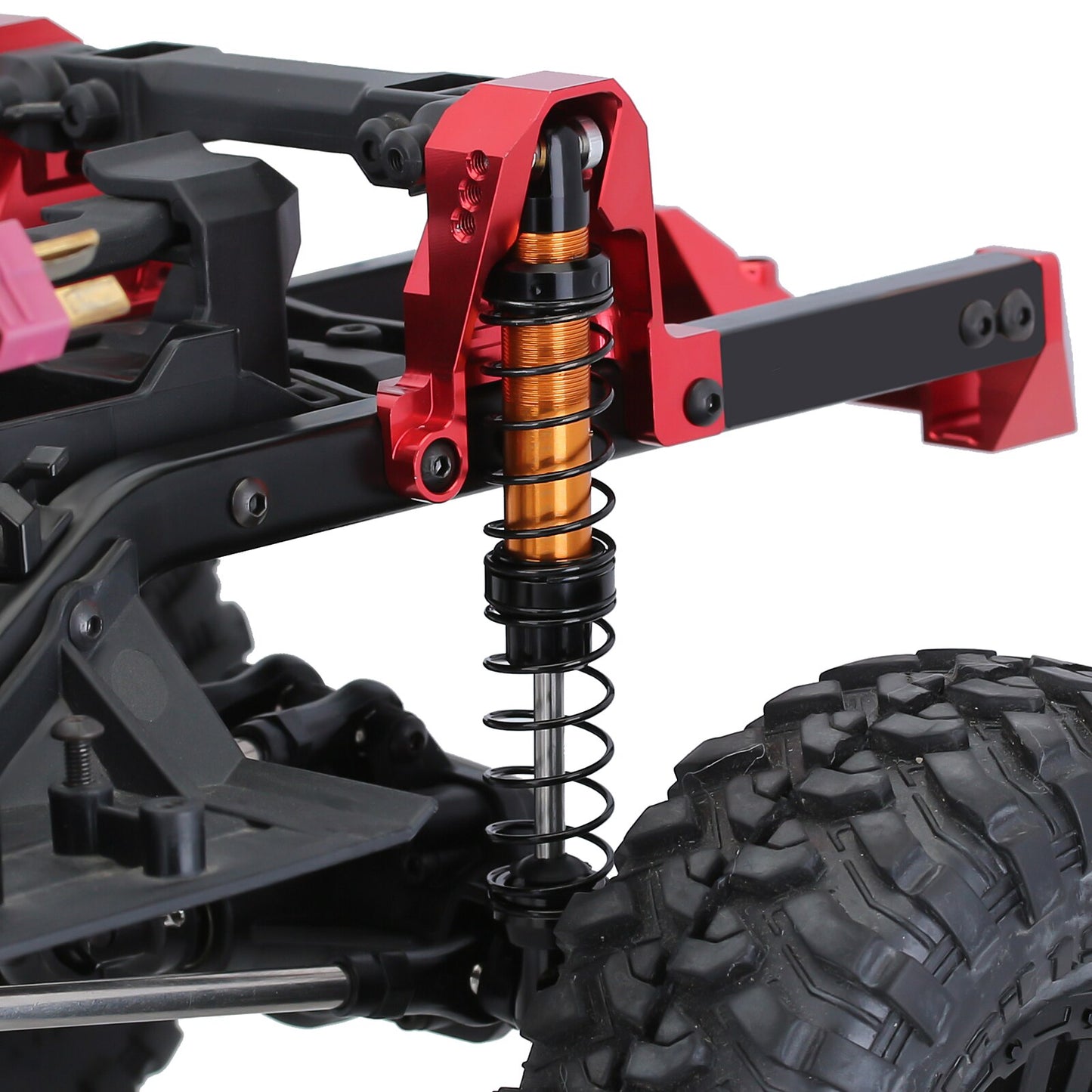 INJORA Ammortizzatore in metallo 70/80/90/100/110/120mm Ammortizzatore olio per 1/10 RC Crawler Car Axial SCX10 90046 AXI03007 TRX4 TRX6