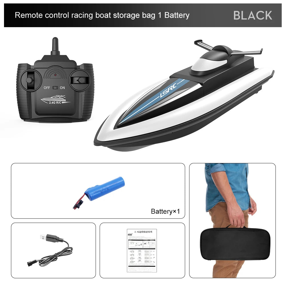 LSRC B8 RC High Speed Racing Boat Waterproof Rechargeable RD Models
