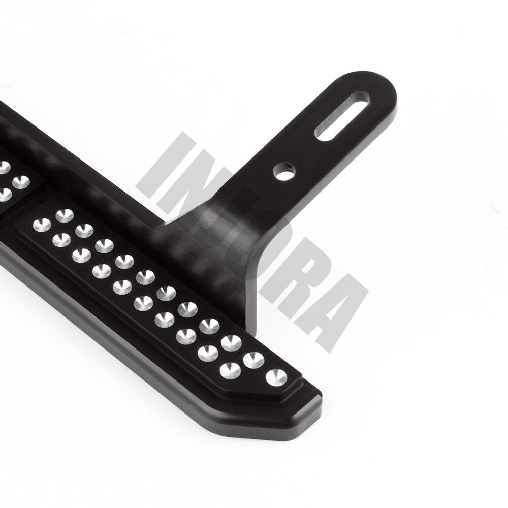 INJORA 2PCS Metal Rock Sliders Pedal for 1/10 RC Crawler Car TRX4 Upgrade Parts