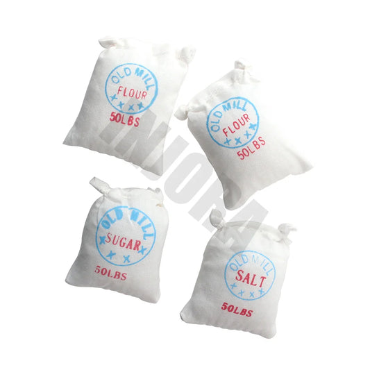 INJORA 6PCS RC Car Rice Food Bags Simulation Decoration for 1/10 RC Crawler TRX-4 Axial SCX10 90046 Tamiya CC01 D90