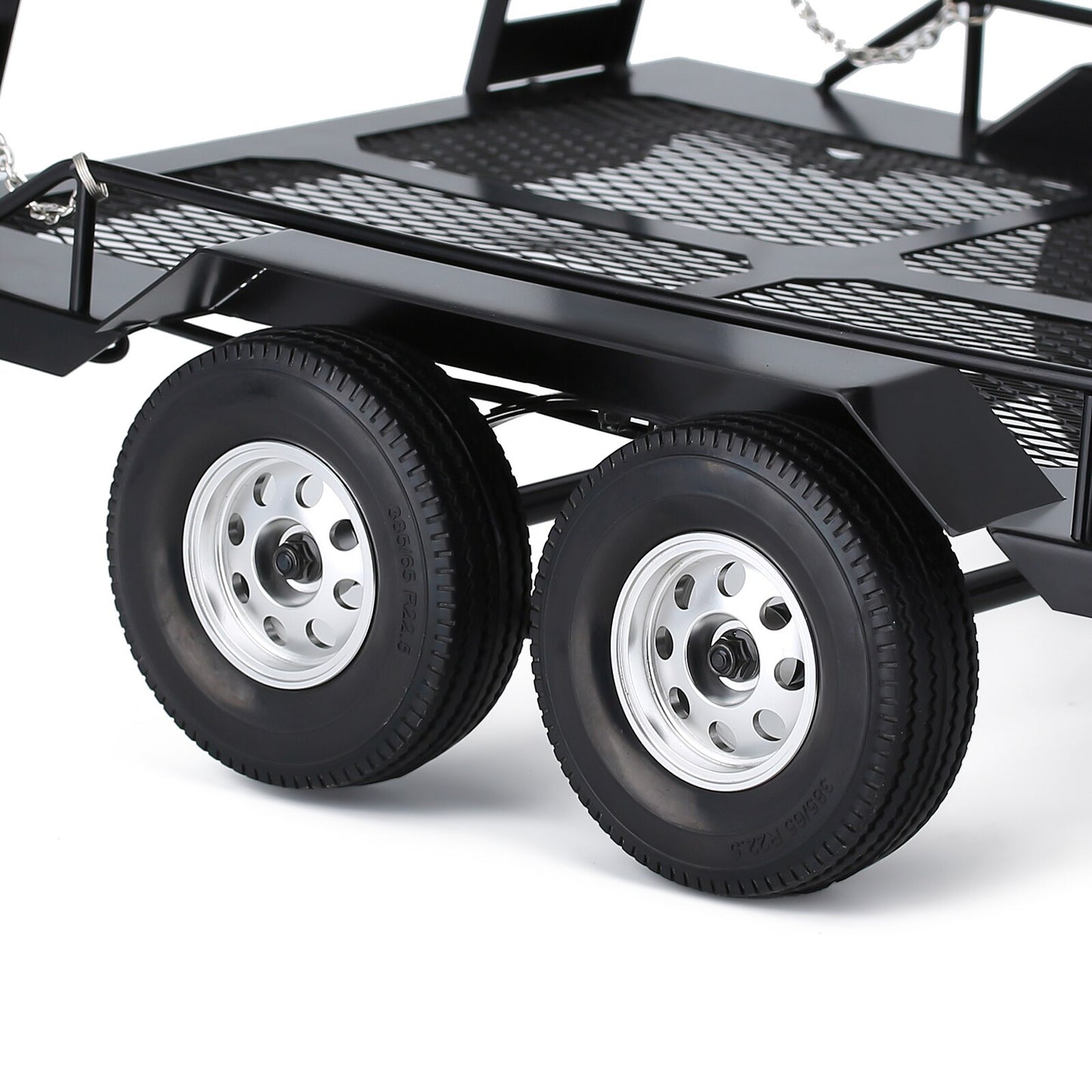 INJORA 465*290MM Metalen Trailer voor 1/10 RC Auto Crawler Axiale SCX10 90046 AXI03007 TRX-4 Redcat Gen8