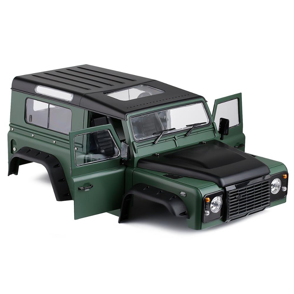 INJORA RC Car 275mm Interasse Defender Carrozzeria per 1/10 RC Crawler Car D90 TF2 MST