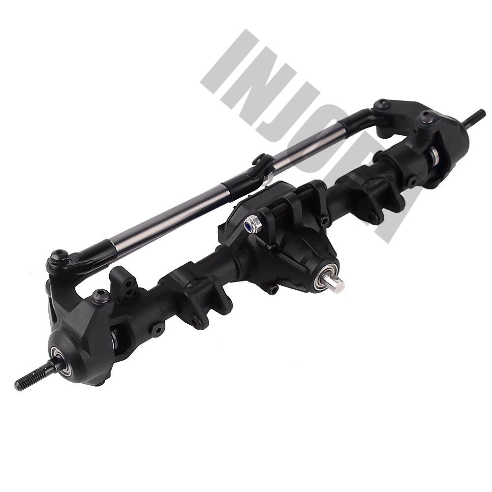 INJORA RC Auto Anteriore Posteriore Dritto Assale Completo per 1:10 RC Crawler Axial SCX10 II 90046 90047 Parti di Aggiornamento