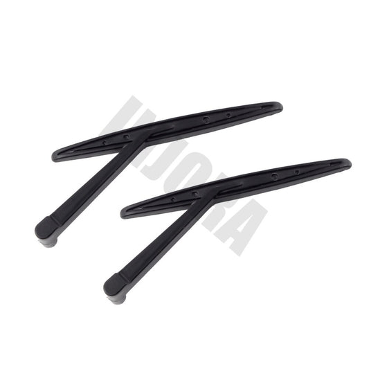 INJORA 2 pezzi tergicristallo in plastica nera per aggiornamento auto cingolata RC 1/10 TRX4 TRX-4