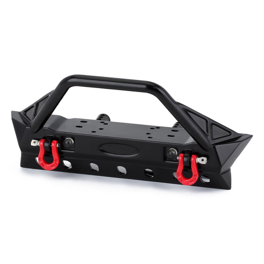 INJORA Metal Front Bumper with Lights