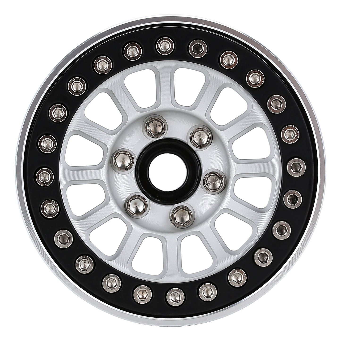 INJORA Aluminum 1.9" Beadlock Wheel Rim for 1/10 RC Crawler Car TRX-4 Axial SCX10 90046 AXI03007 Upgrade Parts