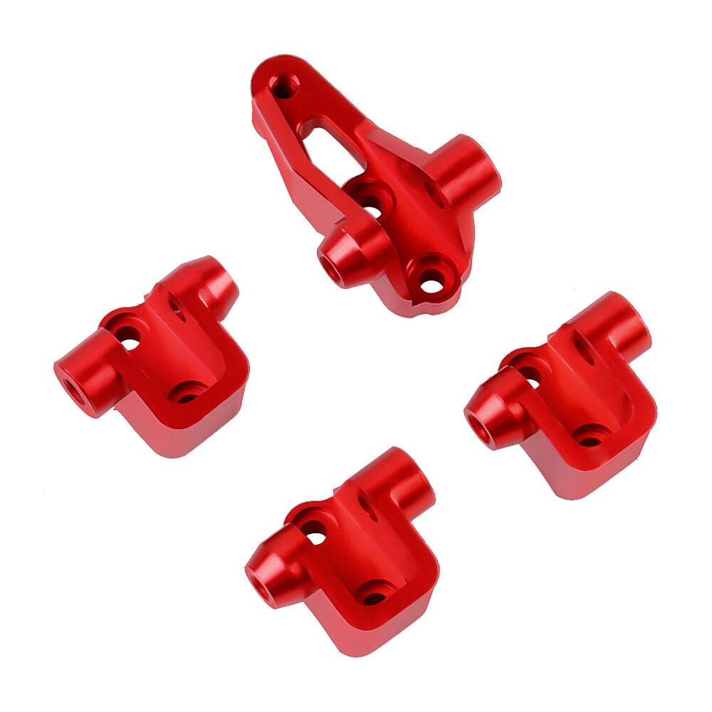 INJORA Aluminum Brass Axle Mount Set Suspension Links Stand for 1/10 RC Crawler Car TRX-4 TRX-6 8227 Upgrade Parts