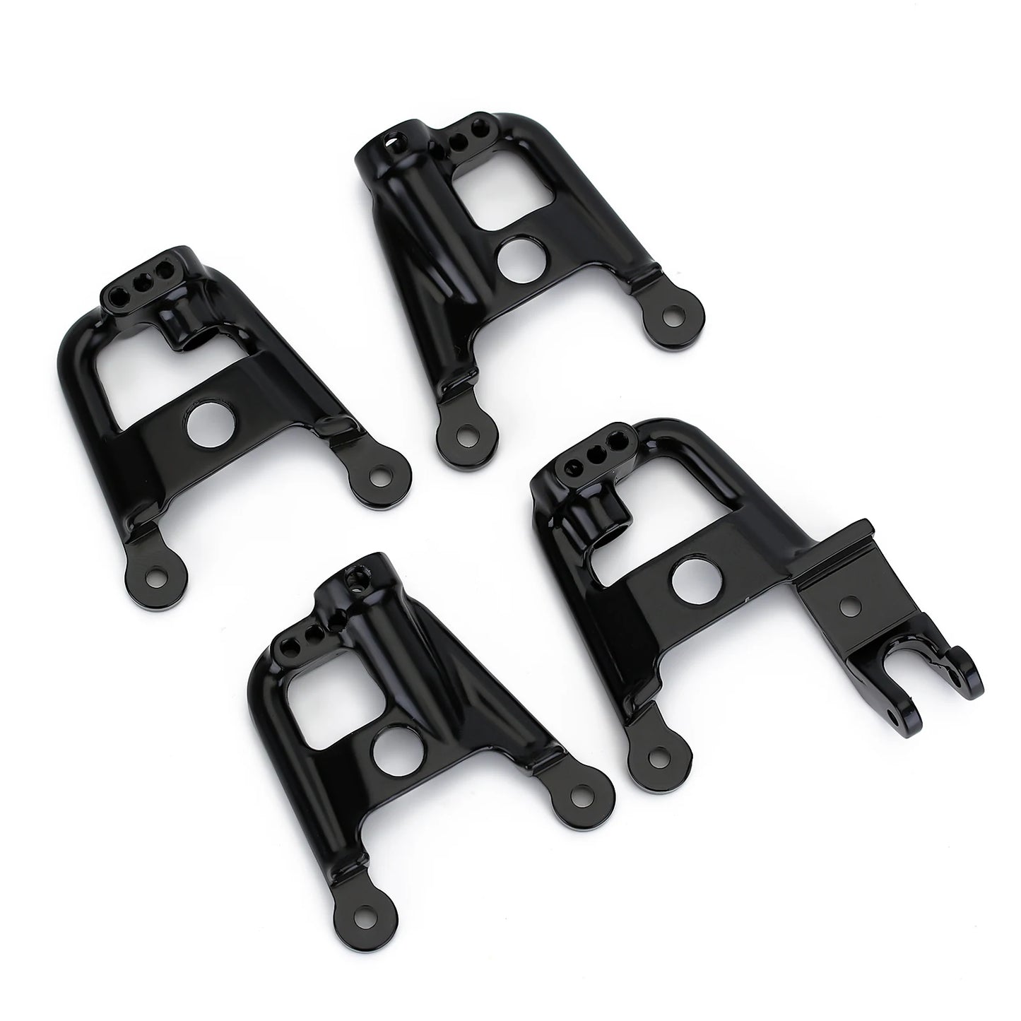INJORA Heavy Duty Metal Front & Rear Shock Towers Mount For 1/10 RC Crawler Car Axial SCX10 II 90046 Upgrade Parts
