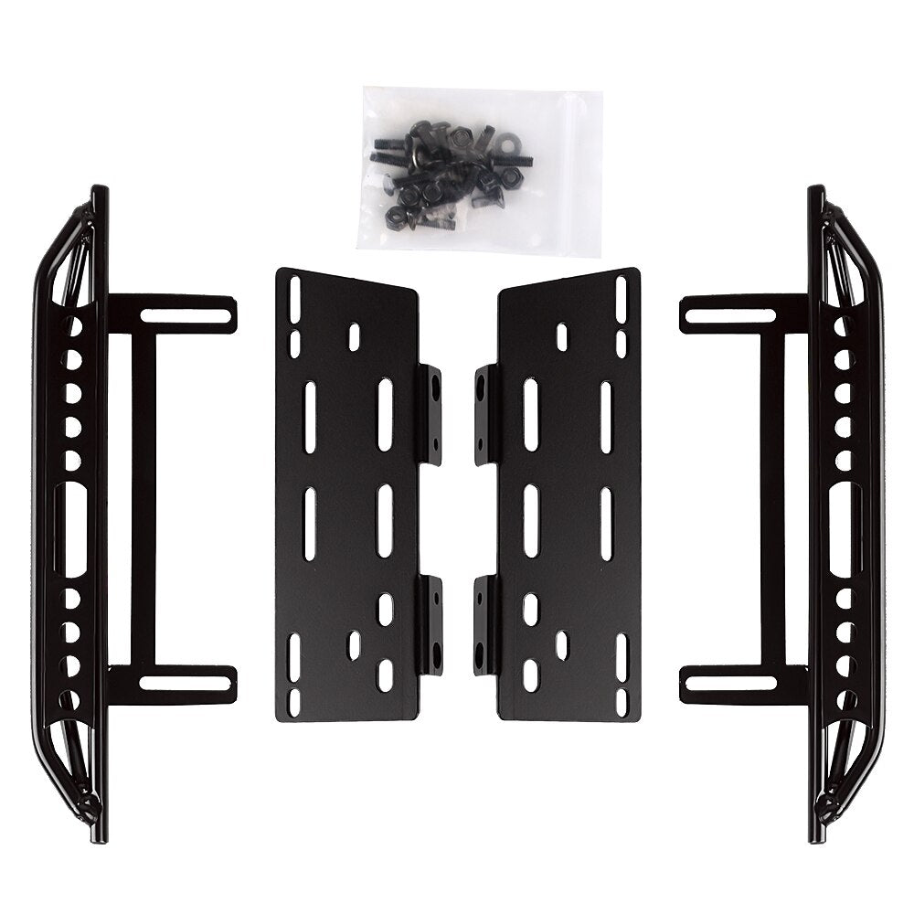 INJORA Rock Sliders Pedale in metallo Parte di aggiornamento per 1:10 RC Crawler Car Axial SCX10 SCX10 II 90046