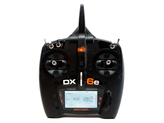 SPEKTRUM DX6e 6 Channel Transmitter Only SPMR6655EU  (shadow stock)