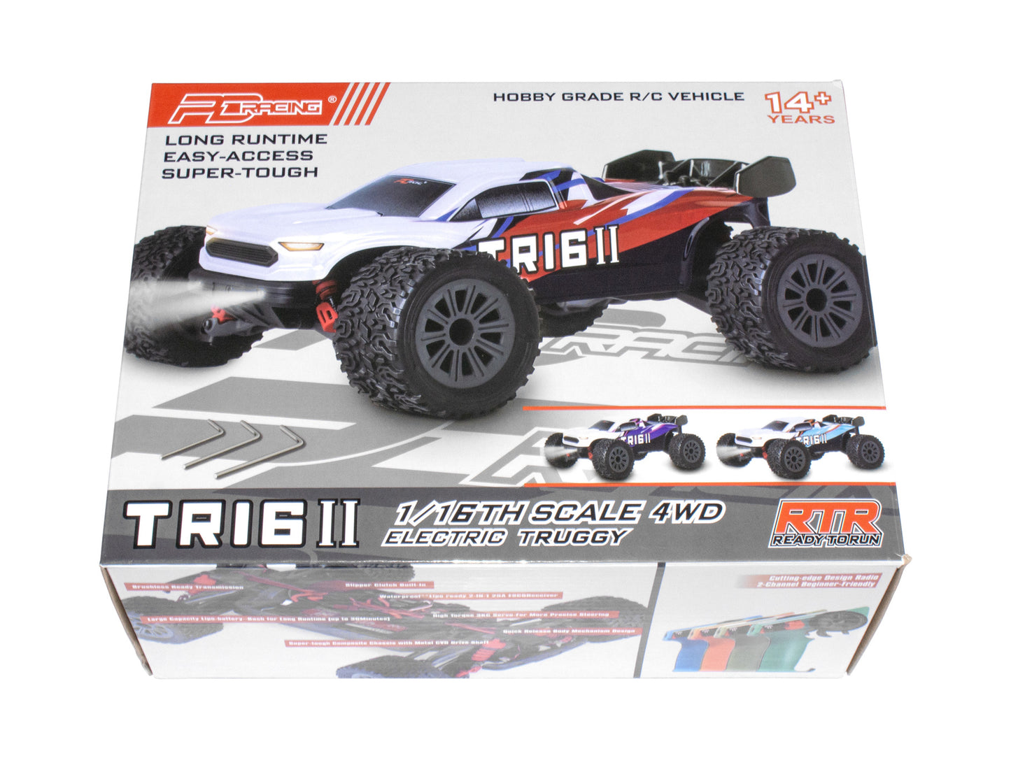 PD Racing TR16II Brushed Truggy 1:16   PD304T