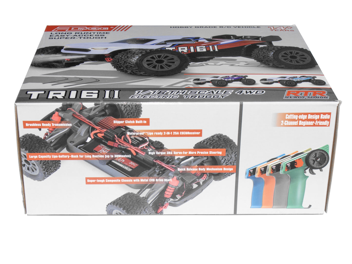 PD Racing TR16II Brushed Truggy 1:16   PD304T