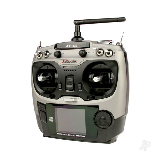 RADIOLINK AT9S 2.4GHz 10-Channel Transmitter with Receiver (Silver) (Mode 1)  RLKT091005  (shadow stock)