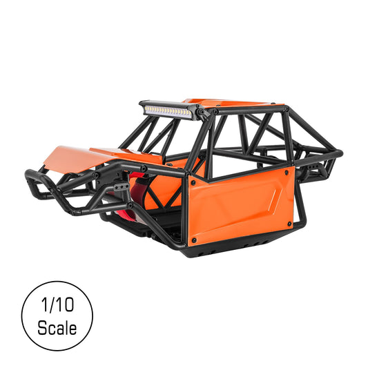 INJORA Nylon Rock Buggy Body Shell Chassis Kit for 1/10 RC Crawler Car Axial SCX10 II 90046 UTB10 Capra