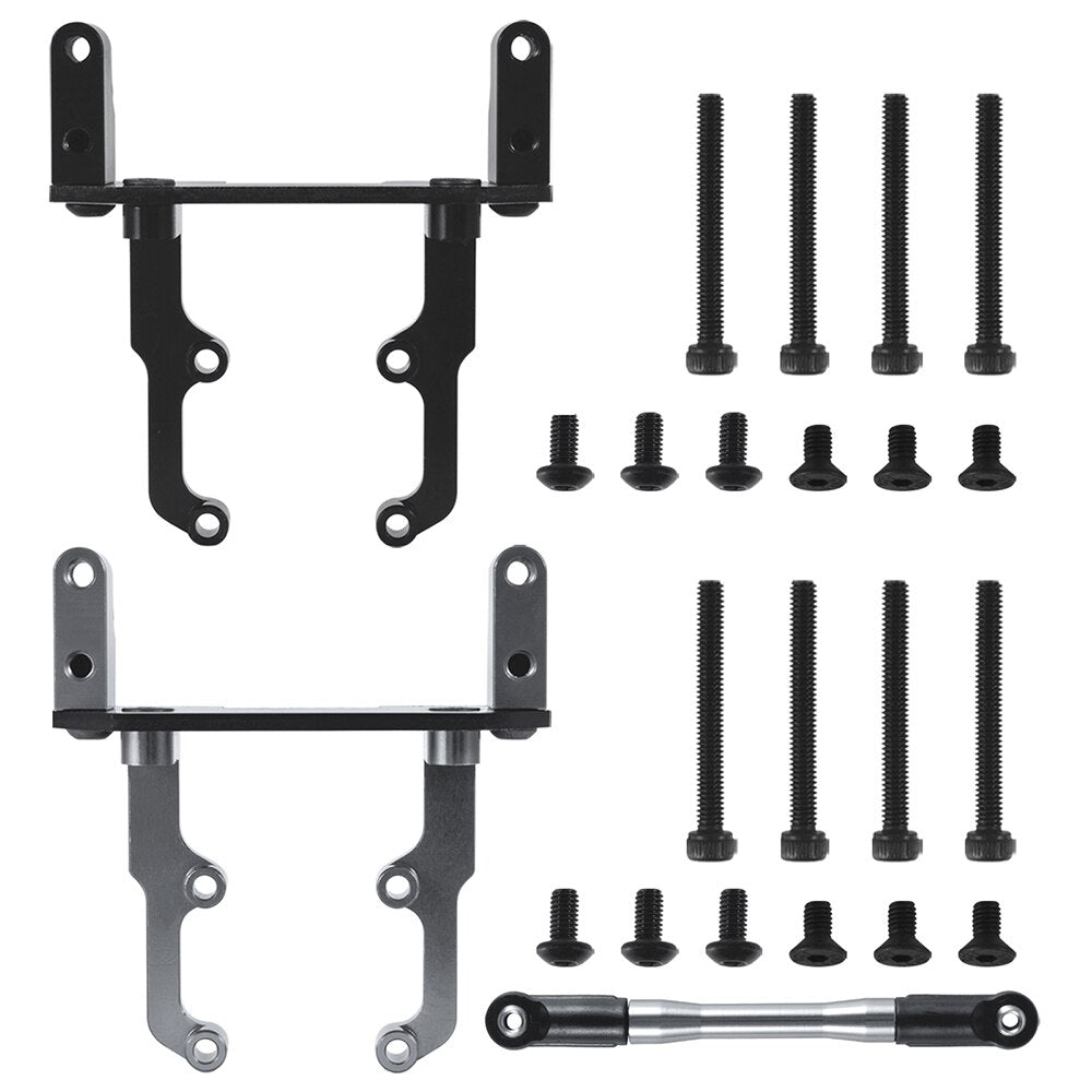 Metal Servo Mount Bracket for Axial SCX10 II 90046 AR44 Axle 1/10 Scale RC Crawler RC Racing Car Servo Base Stand Upgrade Parts