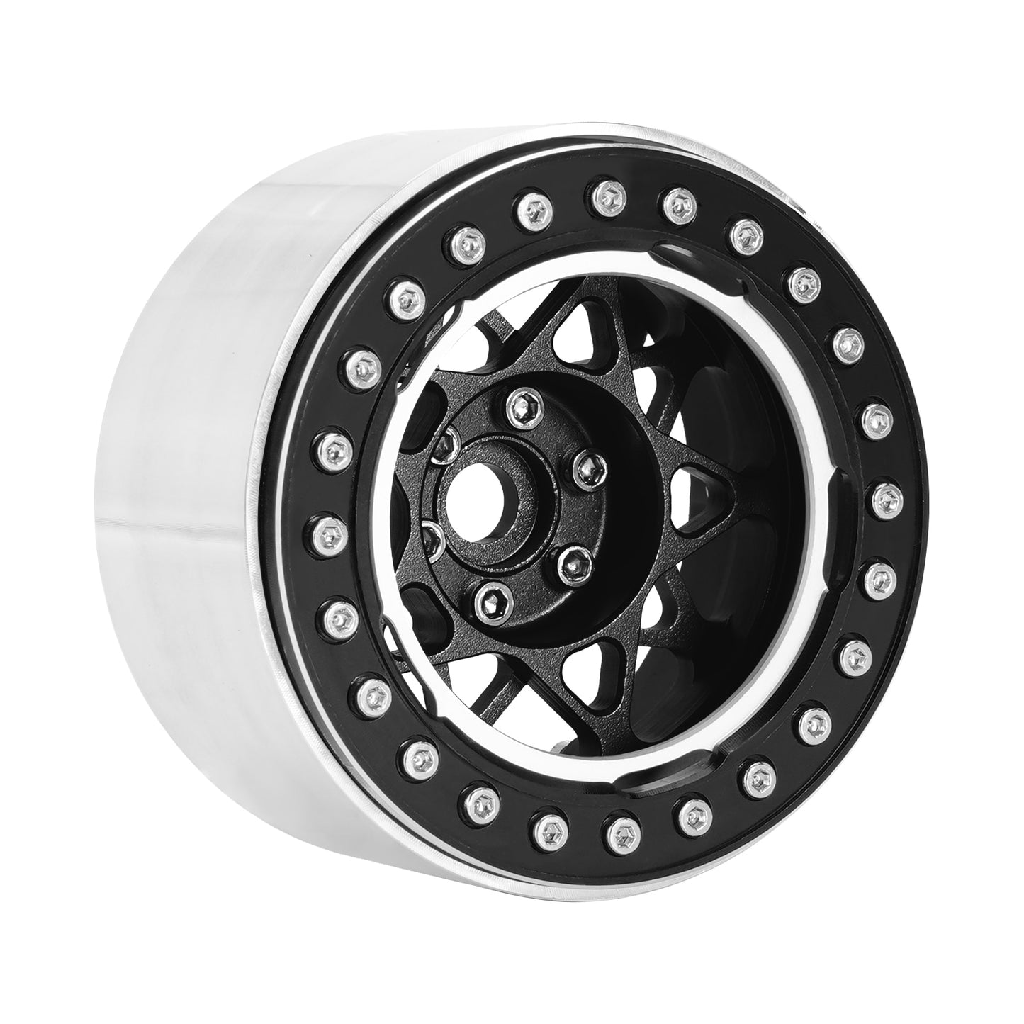 INJORA Deep Dish Negative Offset 10mm 2.2" Beadlock Wheel Rim