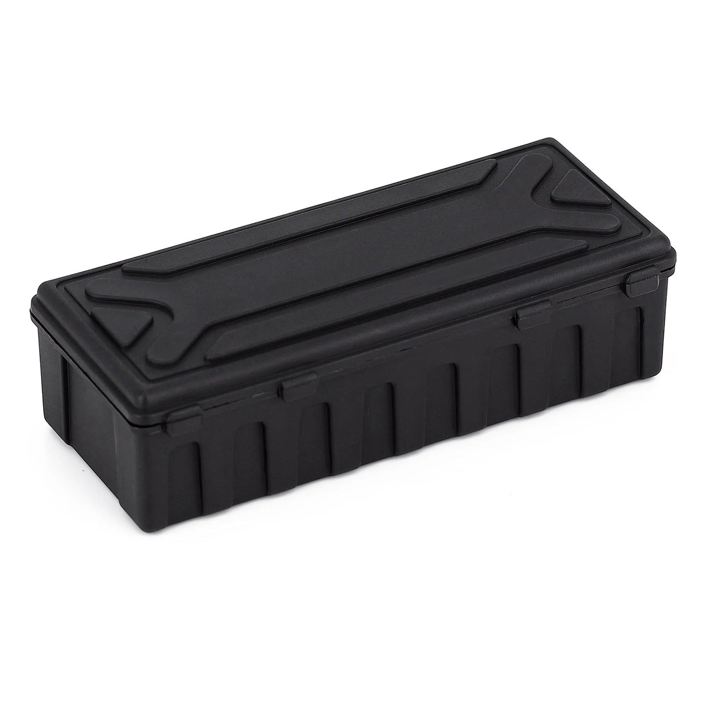 INJORA 4PCS Plastic Luggage Storage Box Decoration Tool for 1/10 RC Crawler Axial SCX10 90046 TRX4 TRX6 Redcat Gen8