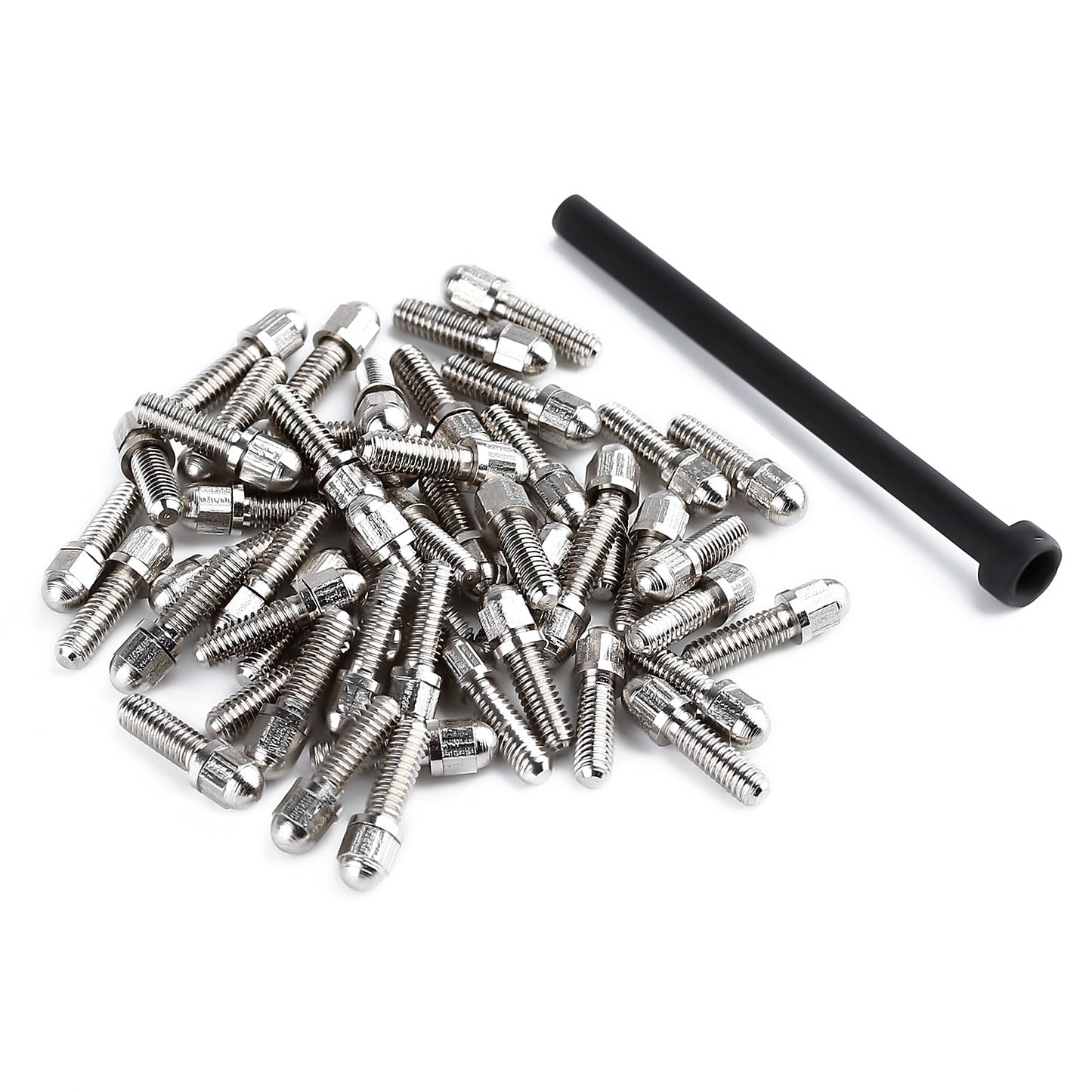 INJORA 30PCS M2.5 M3 Metal Screws 1.9 2.2 Wheel Rims for 1/10 RC Car Crawler TRX4 Axial SCX10 90046 AXI03007 Redcat Gen8