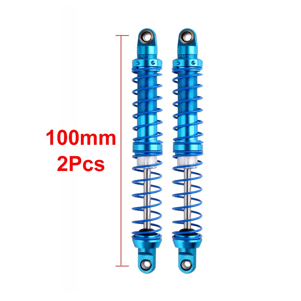 INJORA Metal Shock Absorbers 80 90 100 110 120mm Oil Damper for 1/10 RC Car Truck Crawler Axial SCX10 TRX4 Redcat Gen8