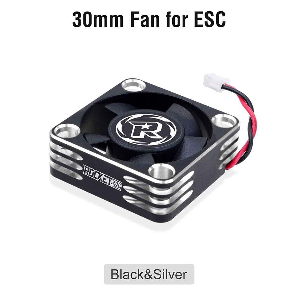 SURPASS HOBBY Metal Motor Cooling Fan 28000RPM Heat Dissipation Cooling Fan for 540 Brushless Motor Small Size Spare Parts