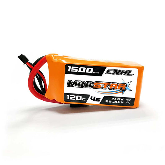 CNHL 4s 14.8v 1500mAh 120c Lipo Battery With XT60 Plug For Rc Drift Car Airplane Boat Parts Accessories 1/2pcs