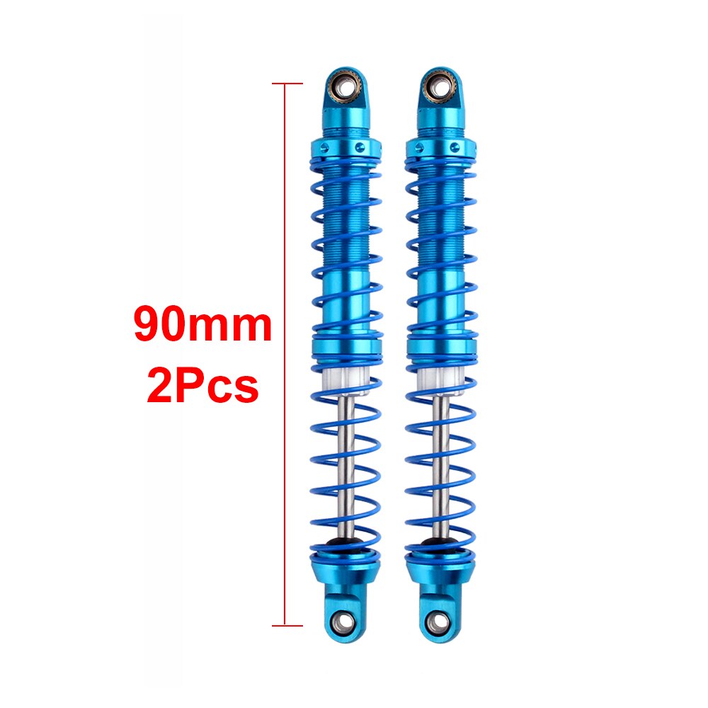 INJORA Metal Shock Absorbers 80 90 100 110 120mm Oil Damper for 1/10 RC Car Truck Crawler Axial SCX10 TRX4 Redcat Gen8