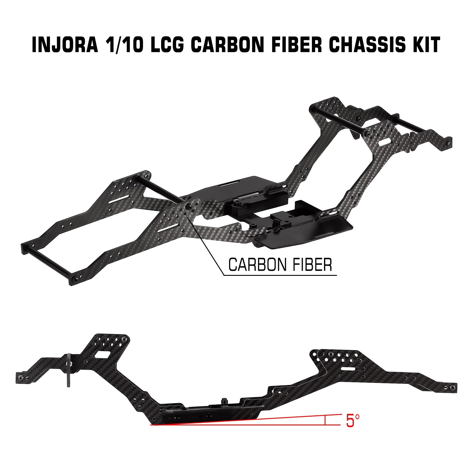 Carbon fiber rc chassis on sale